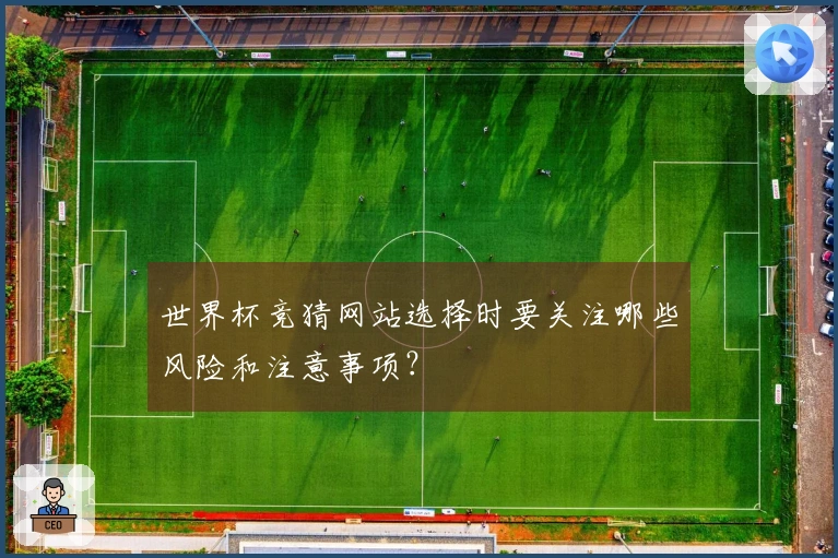 世界杯竞猜网站选择时要关注哪些风险和注意事项？